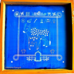 Cow Design Stencils 10x10