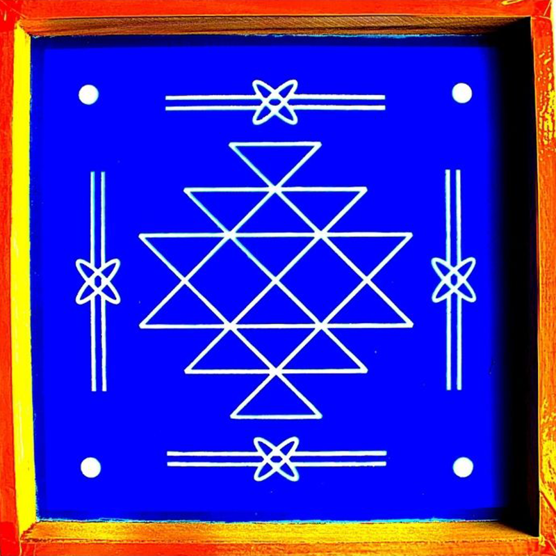 Diamond Design Stencils 10x10