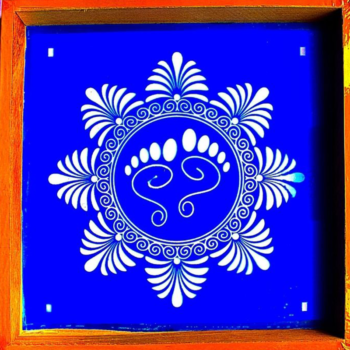 Footpath kolam Stencils 10x10