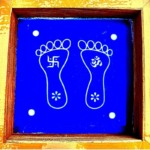 Footprints Stencils