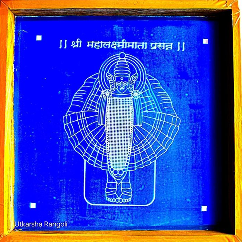 God Statue Stencils 10x10 Size