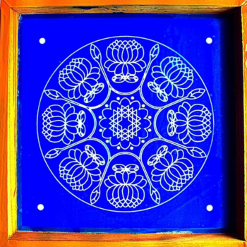 Multi Lotus Stencils 10x10