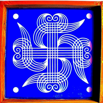 New pattern Kolam Stencils 10x10