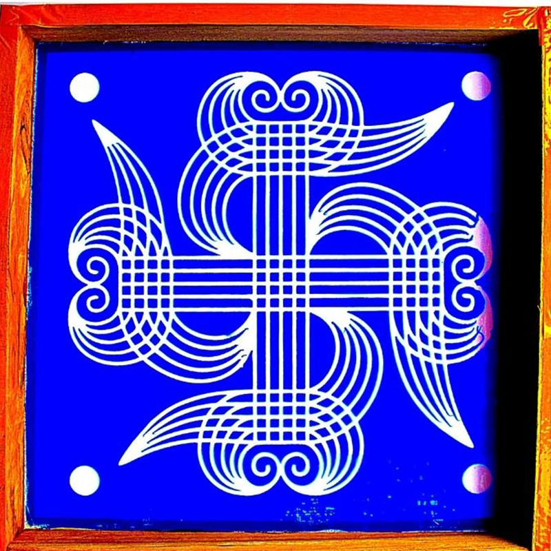 New pattern Kolam Stencils 10x10
