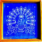 Peacock Stencils 10x10