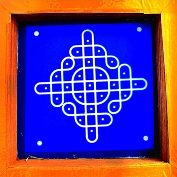 Pulli Kolam Stencils
