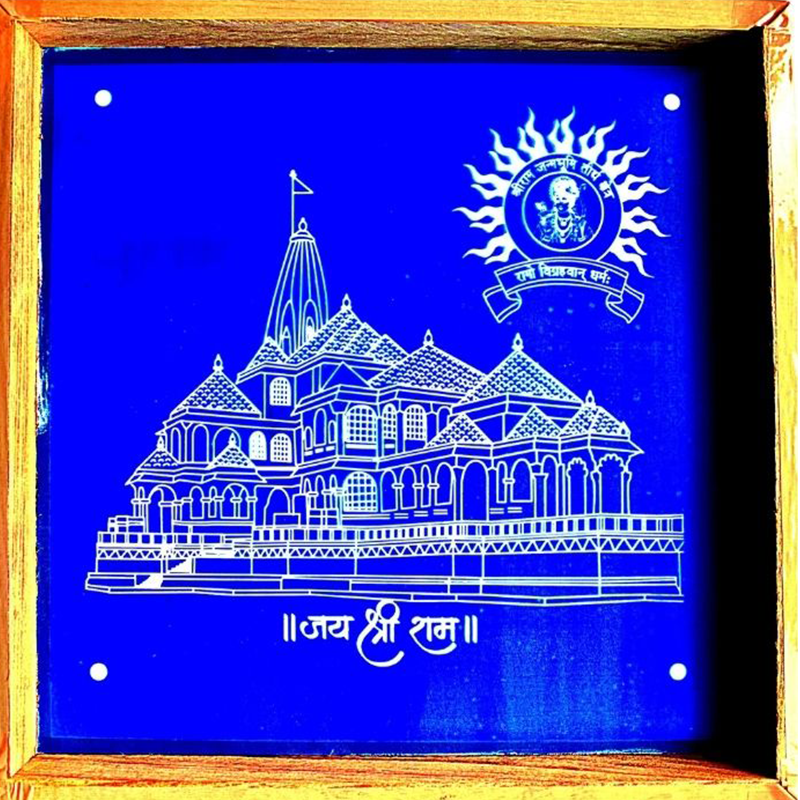 Rama Temple Stencils 10x10