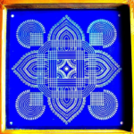 Traditional kolam Stencils 10×10