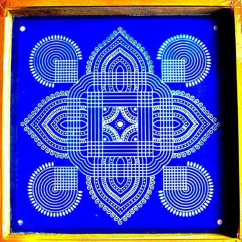 Traditional kolam Stencils 10x10