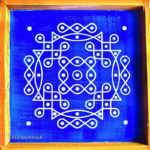 Trendy Pulli Kolam Stencils 10x10